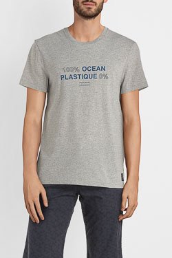 Tee-shirt LA GENTLE FACTORY 716606 Gris